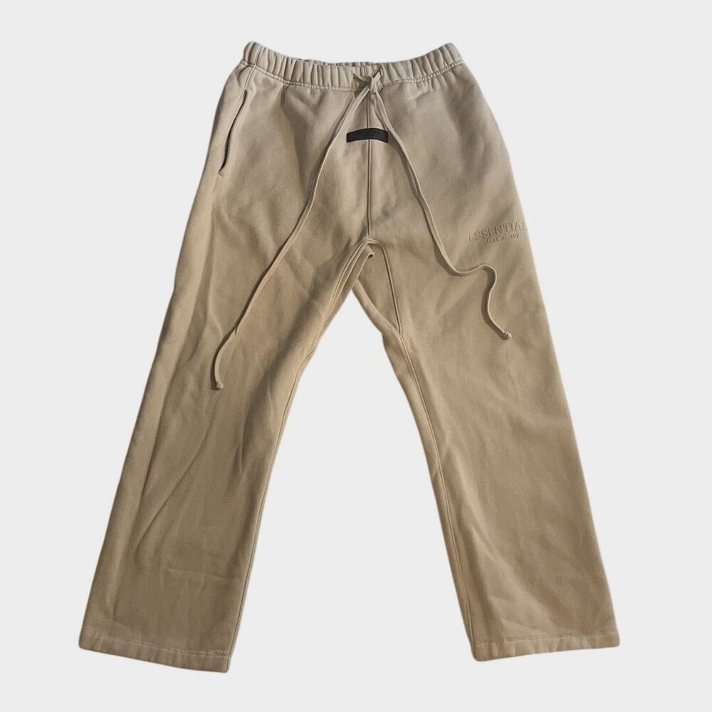 Fear Of God X Essentials Sweatpants Jogger Size: XS Light Beige